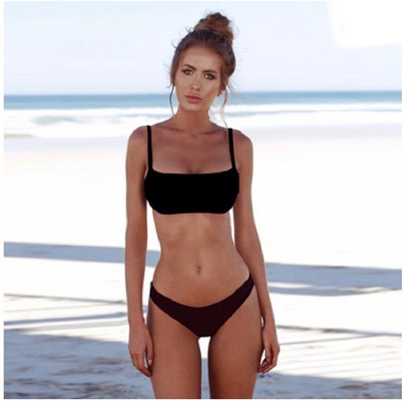 Other - 🆕 Black Low Cut Bikini